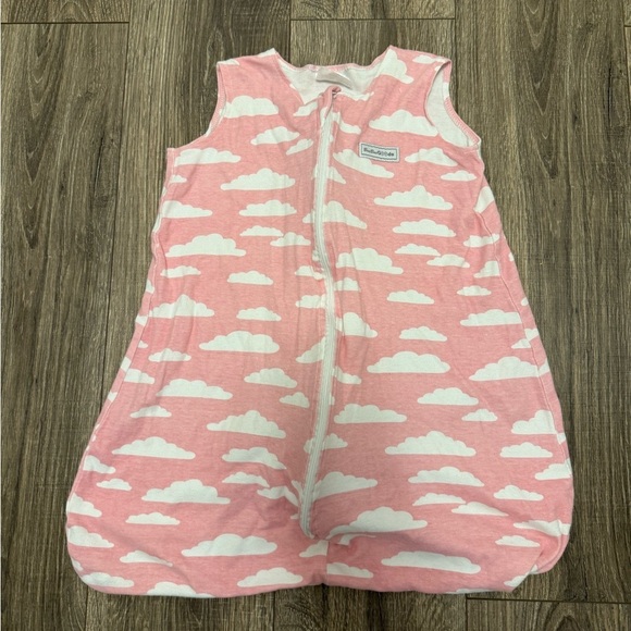 BaebaeGoods Pink Cloud Baby Sleep Sack Size 6-12 Months - Picture 1 of 4